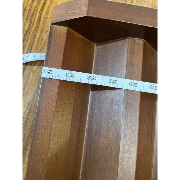 Pottery Barn Wall Wine Racks (Set of 2) – Solid Wood – Farmhouse Bar Decor - Picture 4 of 4